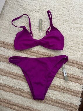 Gooseberry So Chic Plum Bikini Set